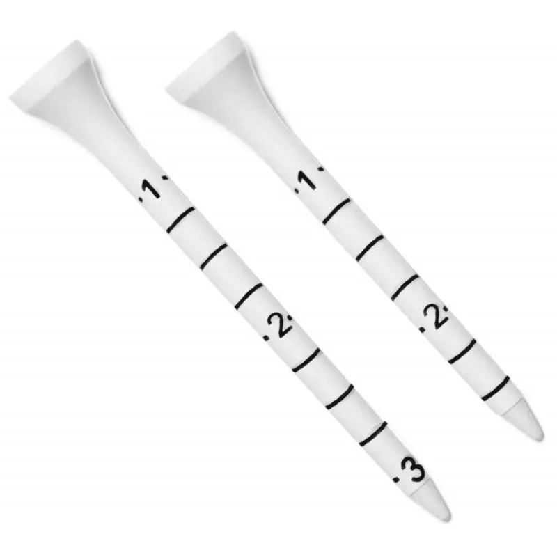 Bulk White  Wooden Golf Tee in 70mm/83mm