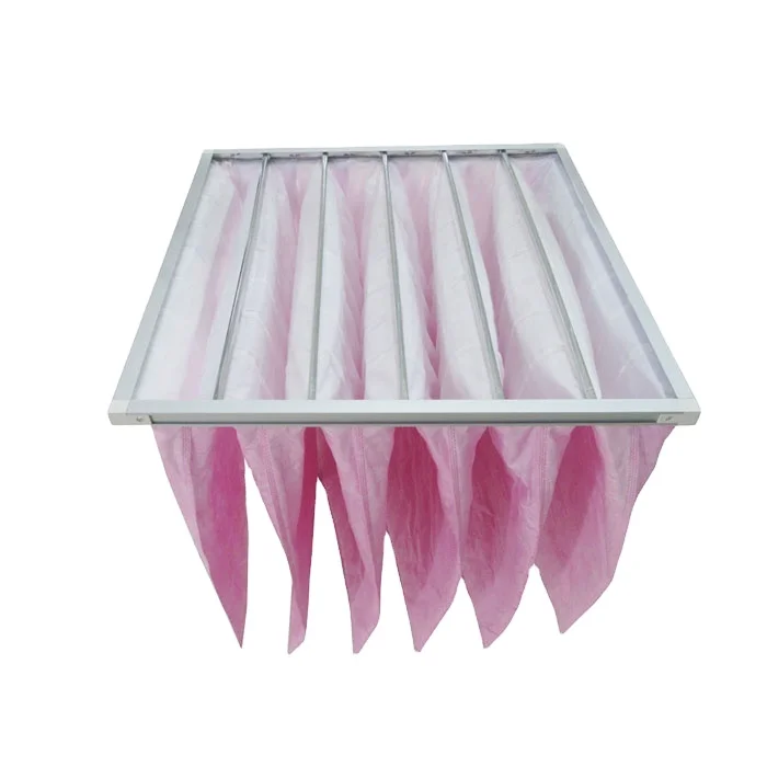 Air Filter Medium Efficiency Pocket Filter