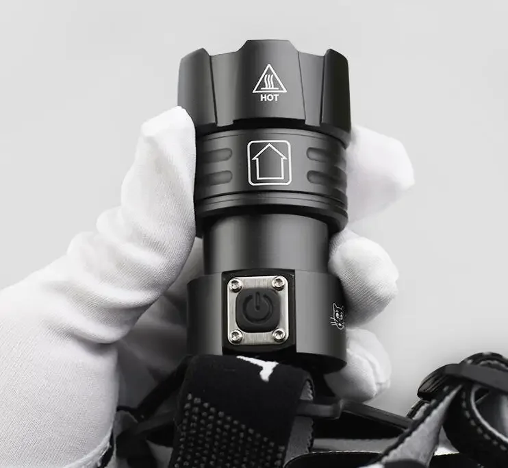 2000 Lumens Multifunction Headlamp P70 Outdoor Led Zoom Headlights Rechargeable With Power Bank