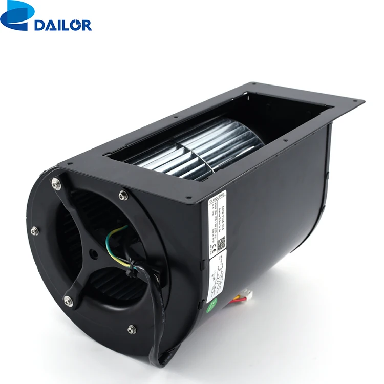 Diameter 146mm impeller EC Forward Curved Centrifugal Fan and Blower 220/230V Carbon Steel IP44 1830RPM 163W