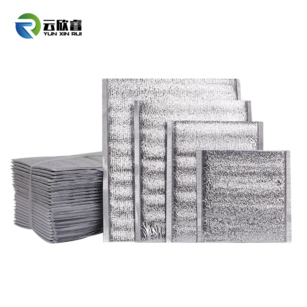 
EPE Insulation Cooler Bag with Seft Adhesive Insulation Envelope for Food Packing 