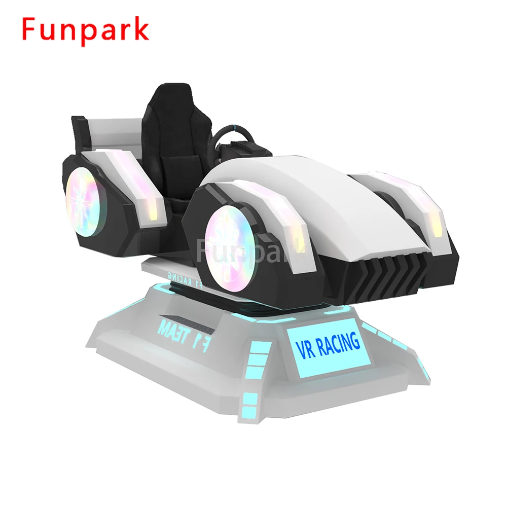 Funpark 9D Racing VR Entertainment for Kids Exciting Amusement Park Product Featuring Race Car & Motorcycle VR Motorcycle