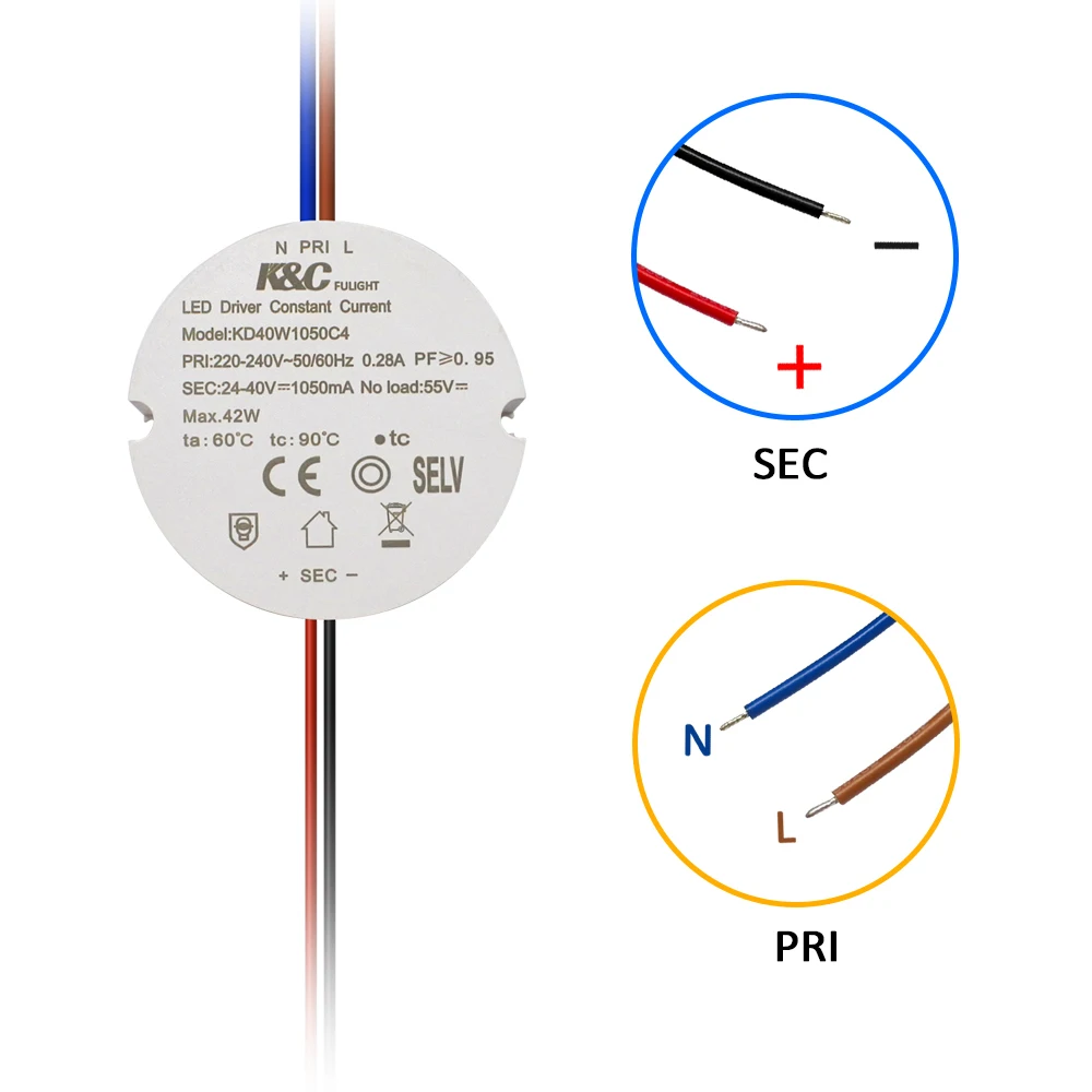 Factory Supplier 12V 4A 48W waterproof  Ac100-240V LED Driver Lighting Driver Switch Led Power Supply