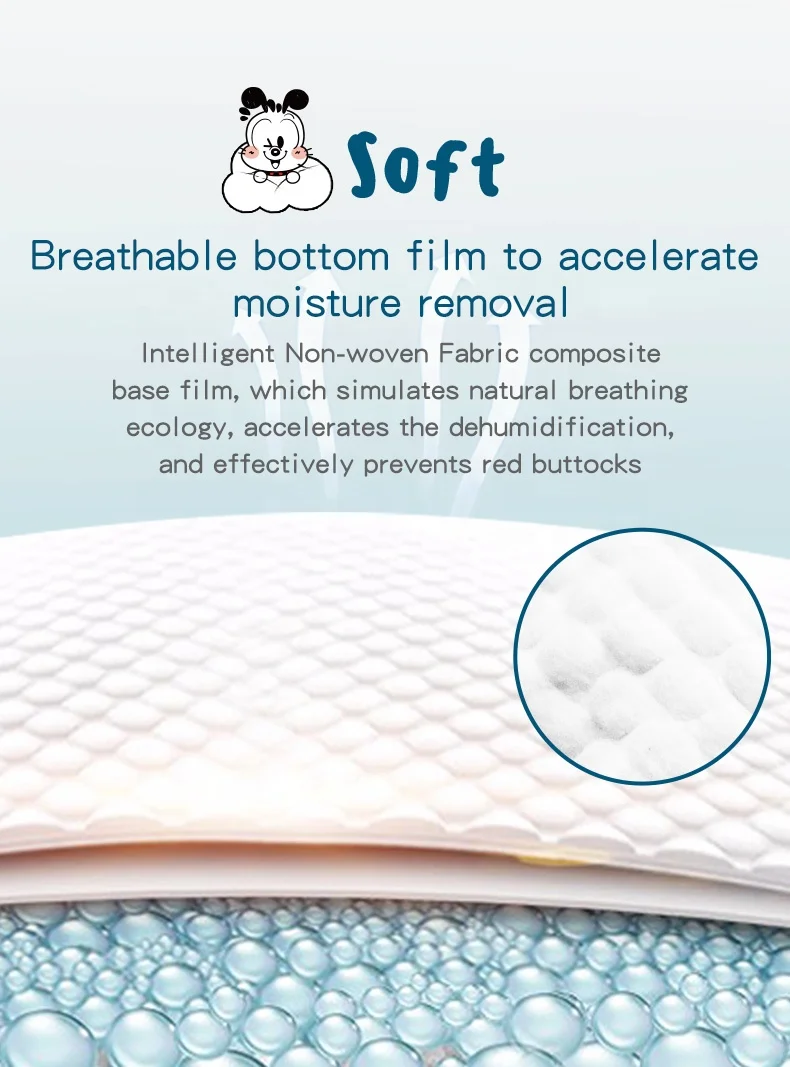 Economic Baby&Diapers Manufacturer, Pampering Baby Diaper in China