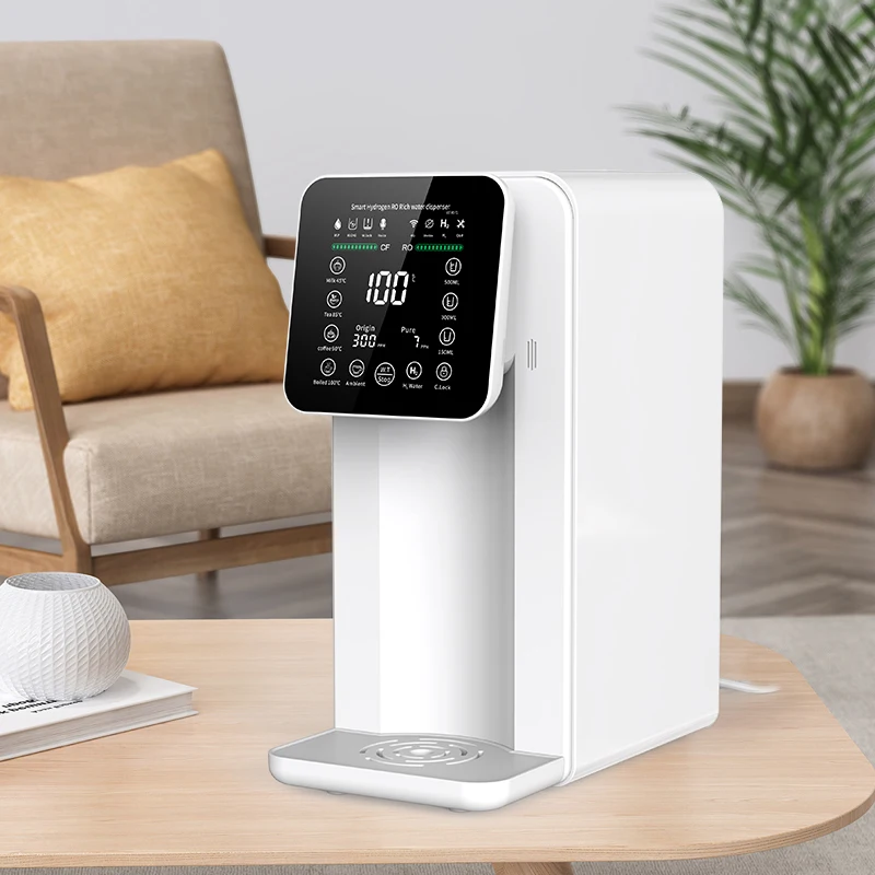 HOt and cold New Arrival countertop water purifier for home alkaline ionized water machine