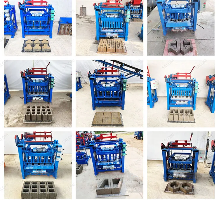 building material machinery SA4-35A brick machine making automatic concrete block making machine