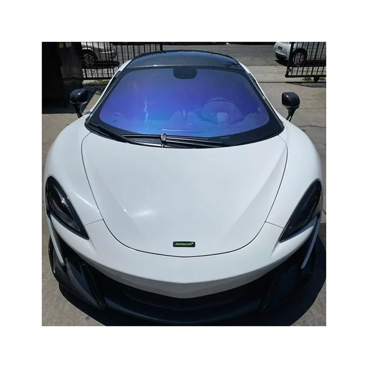 Ультрапрозрачная нано-керамическая Тонировочная пленка VLT 20% черного цвета с супер раздражающим тепловым оттенком 99% для автомобиля солнечным