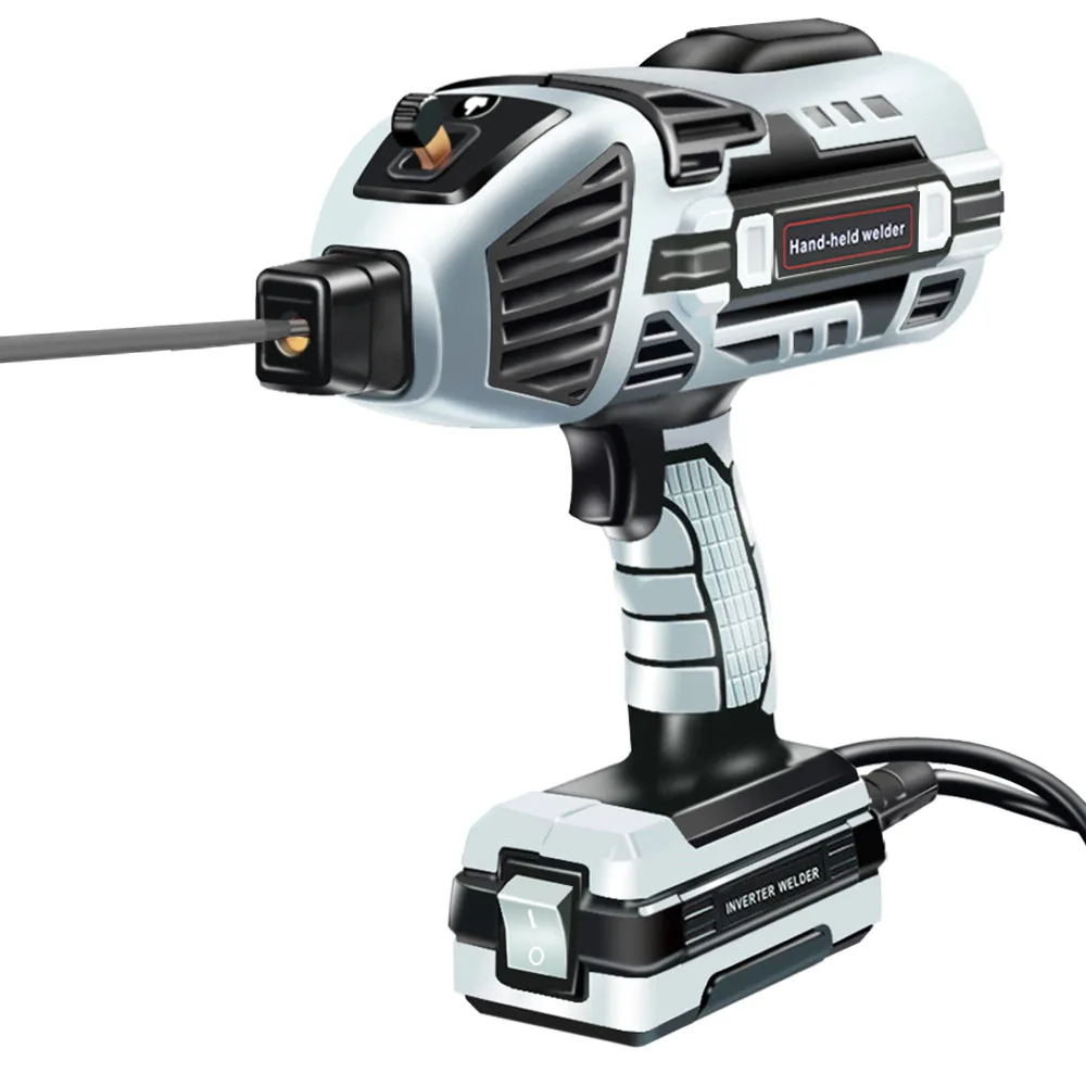 Foreign trade 110v American standard portable welding machine European standard 220V gray household small portable inverter weld