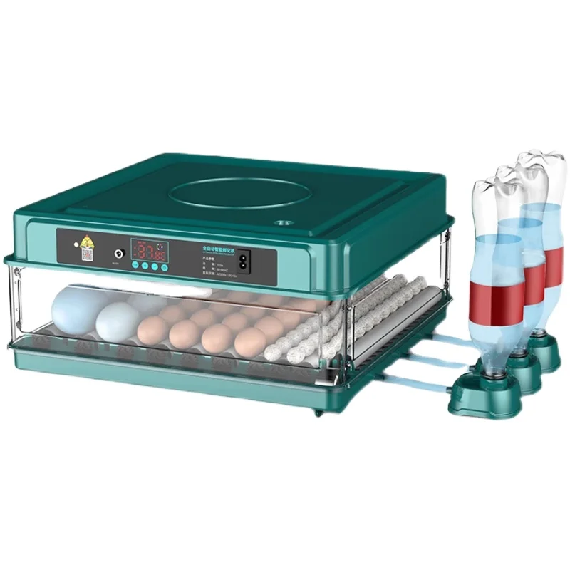 Egg Incubators Chicken Pigeon Quail Incubator Small Household Automatic Intelligence Incubators Hatching Eggs Chickens Machine