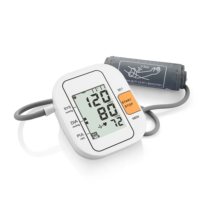 Production of Intelligent Automatic Arm Type Automatic Electronic Blood Pressure Monitor Electric Customized A6 ABS Class II /