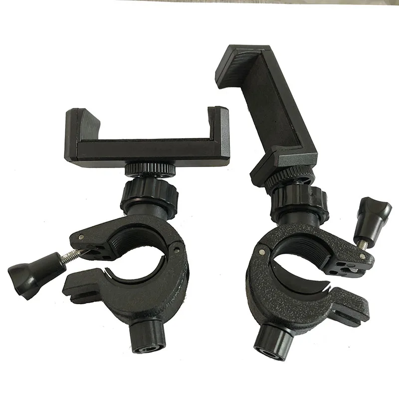 
Top Selling Portable Music Mic Microphone Stand Smart Phone Holder Mount Clamp for Pole Tube Bicycle Handlebar Mounting Bracket 
