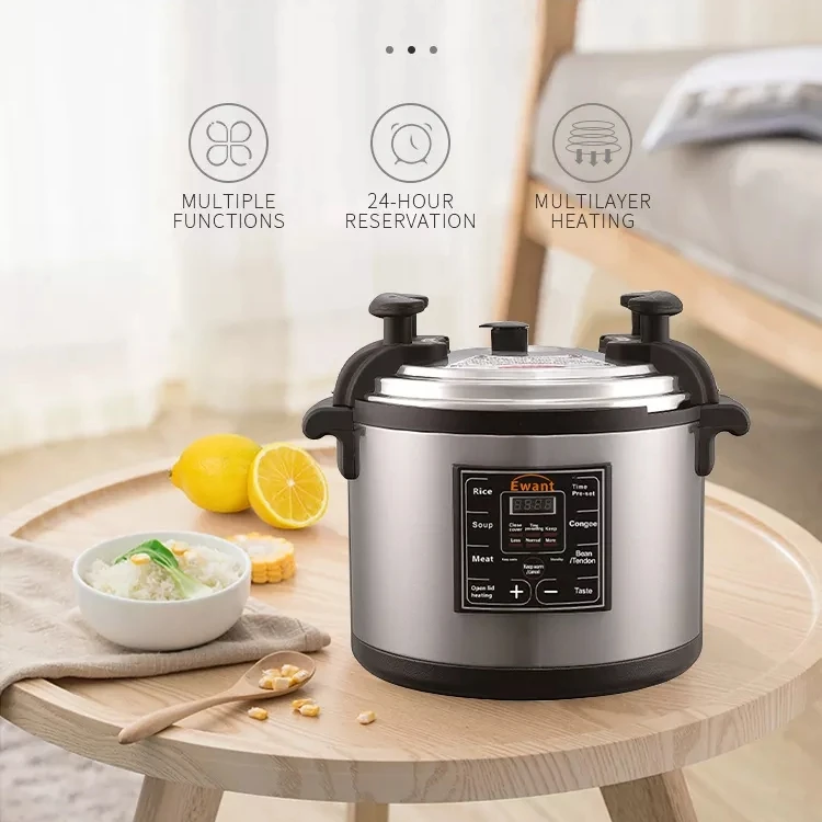 15/17/26/33/40L Multi-use Electric Pressure Cooker Stainless Steel Pot Multi Cooker Rice