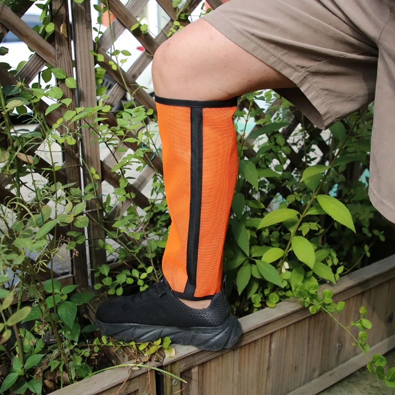 Тяжелый уличный Противомоскитный костюм противомоскитная сетка нарукавники для ног защищают вашу ногу от комаров мух