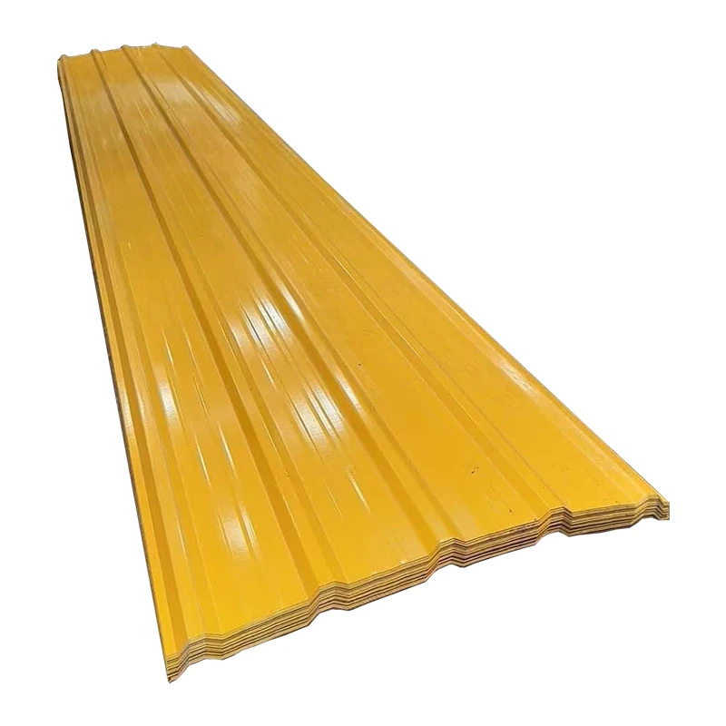 manufacturing 22 gauge corrugated prepainted galvalume roofing steel sheet prices