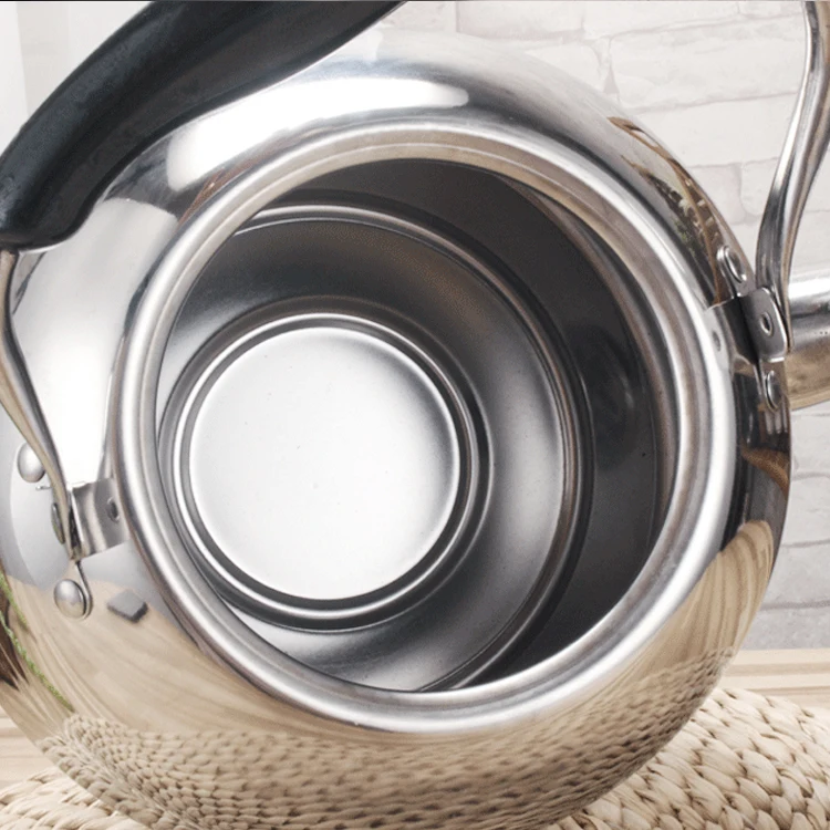 
Stainless Steel Water Kettle Induction Cooker Gas Stove Gas Kettle 1/1.5/2/2.5/3/4/5/6L 