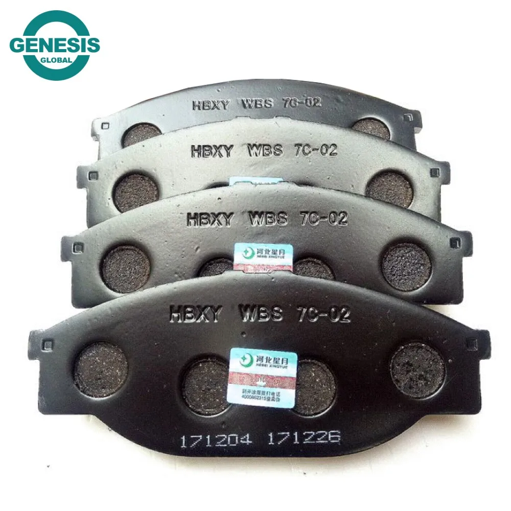 Front Brake Pad 04491-35050/04465-20150/D303/D202 for Jinbei Hiace 6480, Foton View, Joylong, Great Wall Pickup