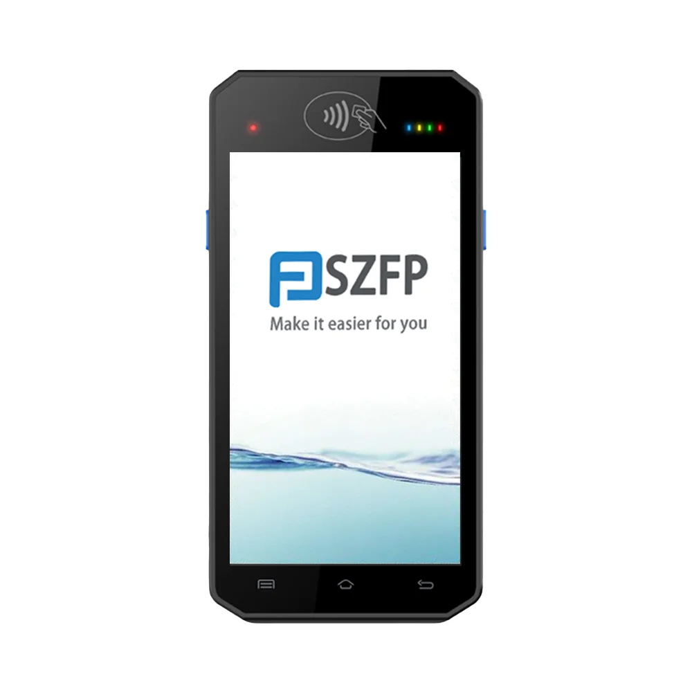 FP8810 Android Pos терминал портативная система 5 дюймов машина сенсорный экран с кард-ридером