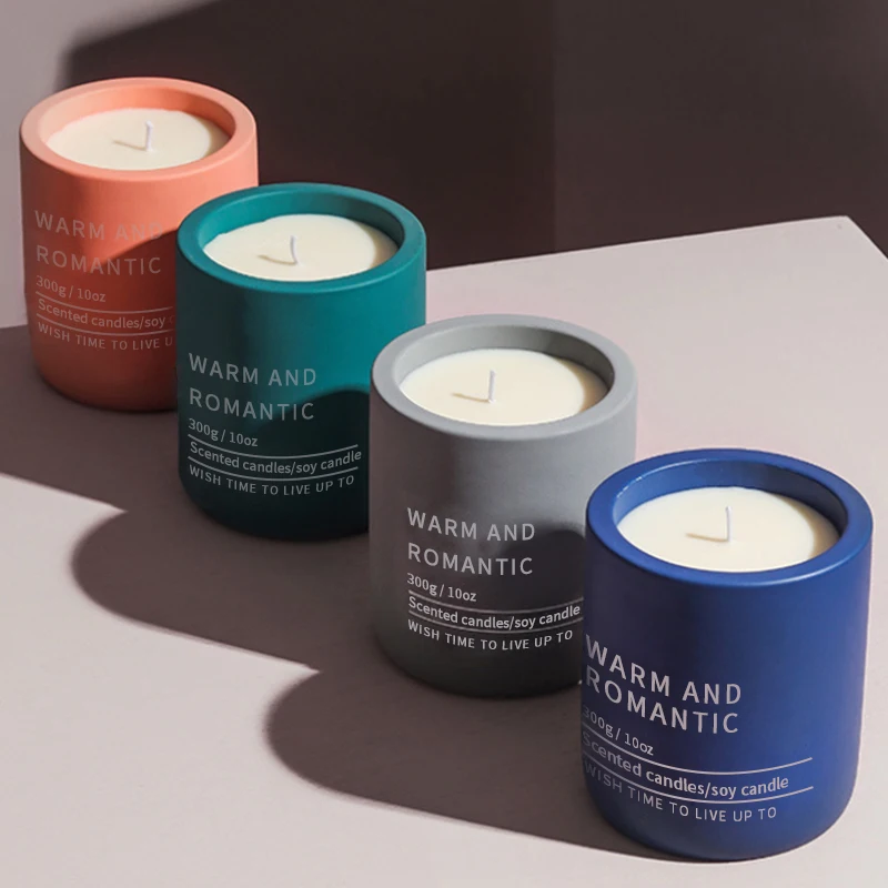 Стандартные заводские ароматические свечи из соевого воска, роскошный аромат с индивидуальным логотипом