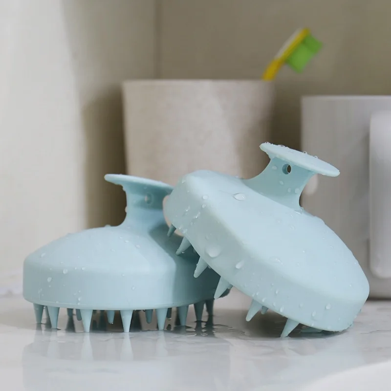 Wholesale Price Hair Scrubber Scalp Massager Brush Comb Set