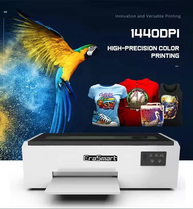 A4 Printing Machine Digital T-Shirt Printing Plotter Inkjet Printer L805 Printhead L805 DTF Printer
