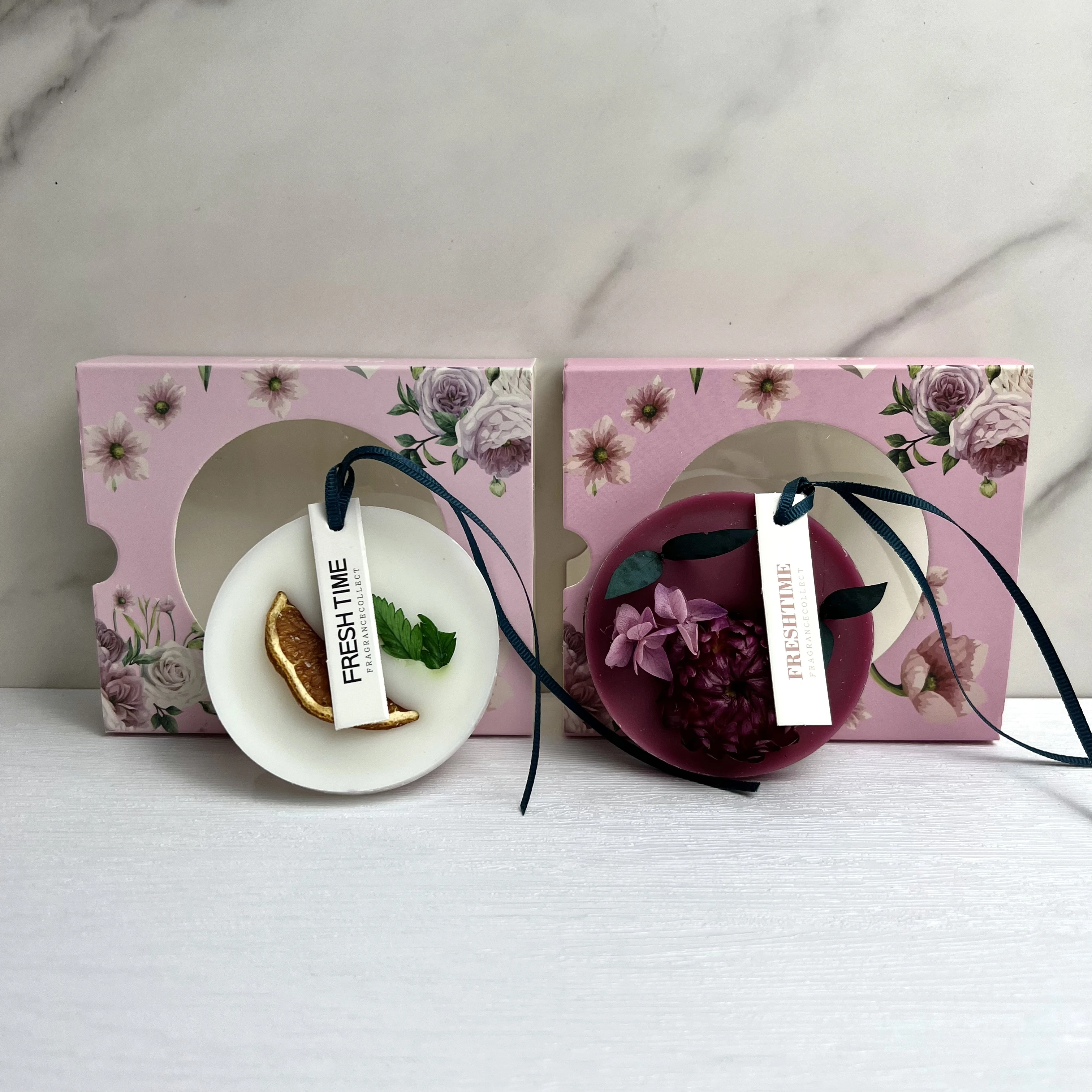 High Quality Candle Tablets Tablet Scented Dried Flowers Hanging Wax Sachet