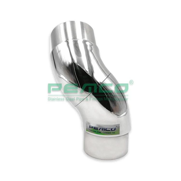 Balustrade/Railing/Handrail/Stair/Balcony Fitting Welding Stainless Steel Tube Elbow