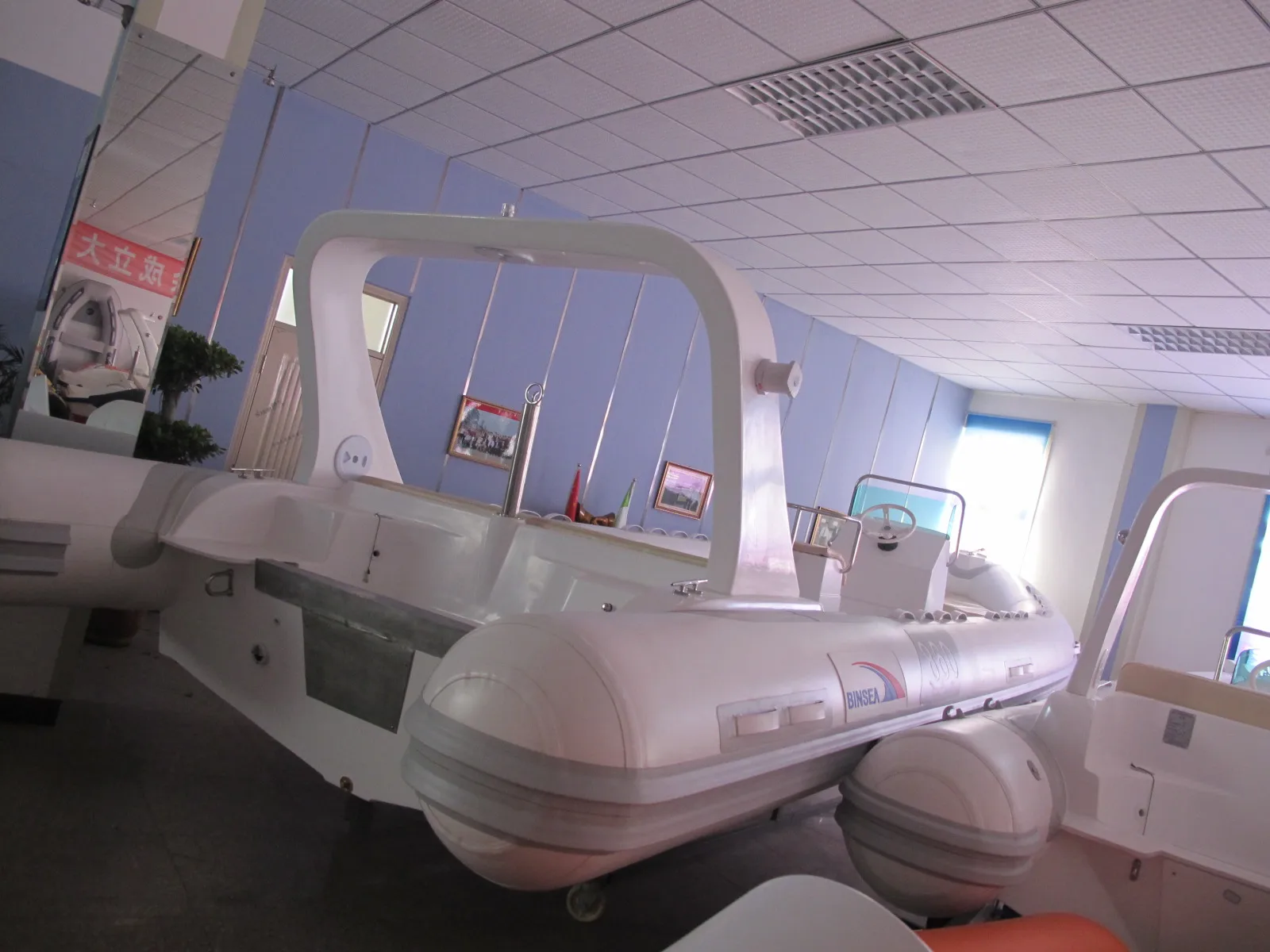 CE 21 Hypalon Or Pvc Inflatable Boat Rib 860 Boat For Sale