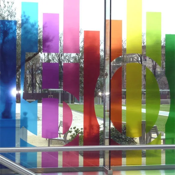 Пользовательские окна непрозрачные наклейки большие на стену цифровые для магазина стекла внутреннего использования