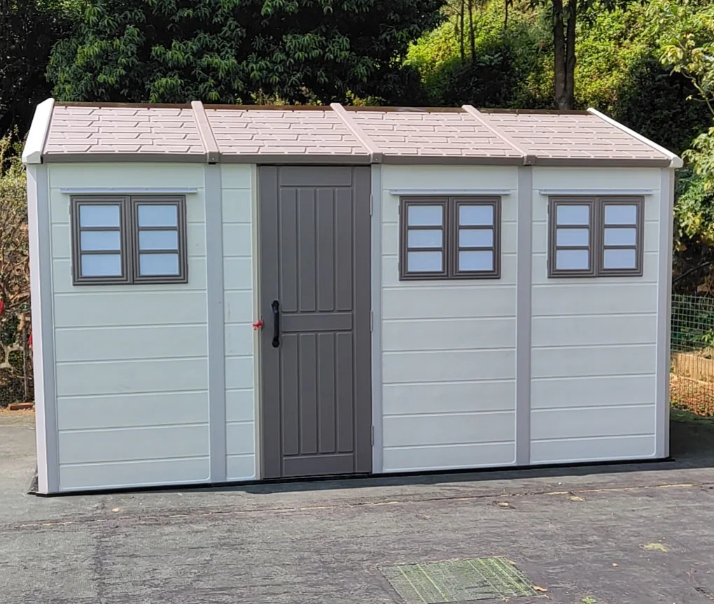Kinying Waterproof Plastic HDPE Garden Supplies Backyard Storage Sheds Summer House Garden sheds storage outdoor house