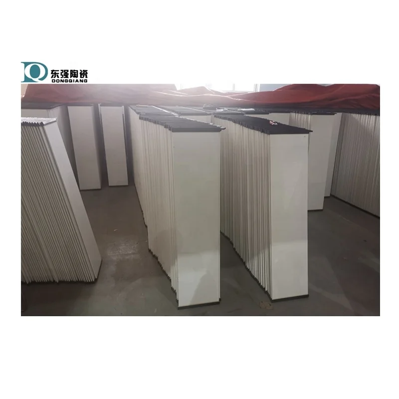 Rain water treatment with MBR flat sheet ceramic membrane