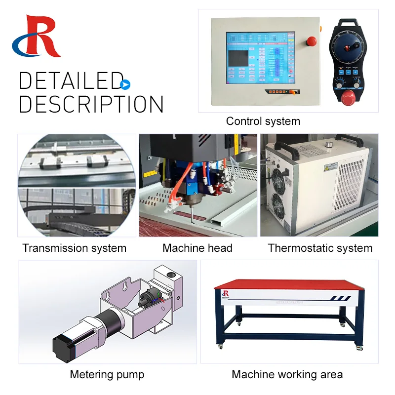 Automatic PU Polyurethane Foam Air Filter Plastic Dispensing Making Component Machine for Car Air Filter