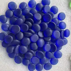 Плоские стеклянные бусины Ваза Наполнитель стеклянные бусины прозрачное стекло мрамор