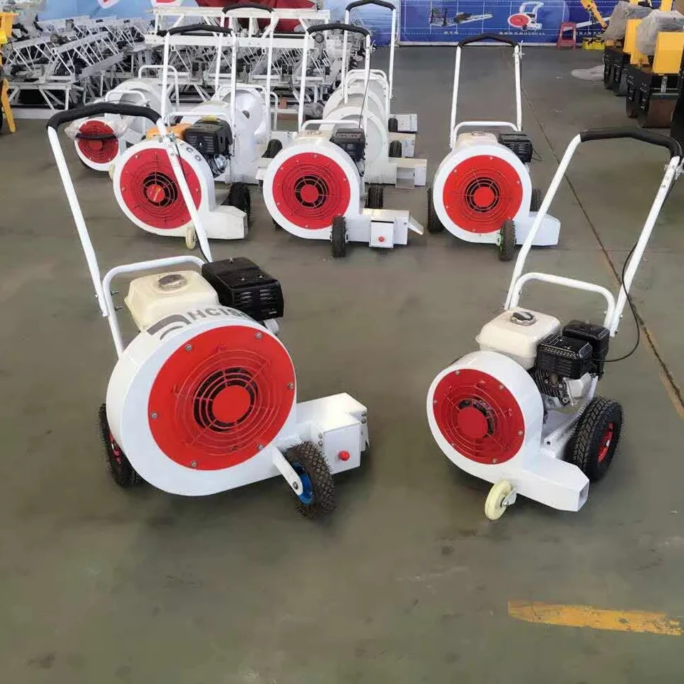 Portable Four-stroke Snow Blower Property Road Hand-push Type Leaf Dust Blower  Road Cleaning Blower