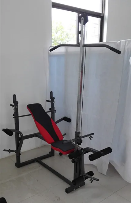 
Multi function weight lifting bench fitness gym equipment HREBH17C 