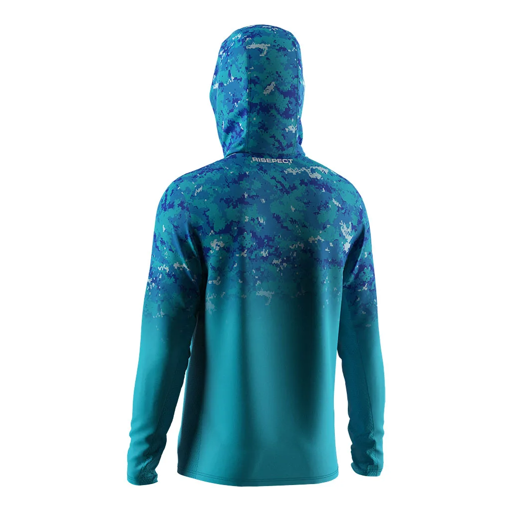 Wholesale Eco-Friendly Sun Protection Fast-Dry Colombia Facemask Fishing Hoodies Fishing Shirts