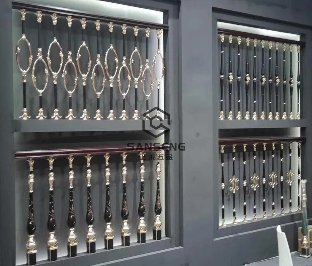 Modern Design Stainless Steel Base Injection Molding Acrylic Stair Railing For Balcony