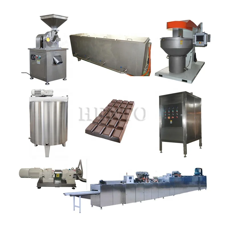 Stainless Steel Chocolate Molding Machine / Chocolate Making Equipment / Machine Production Chocolate