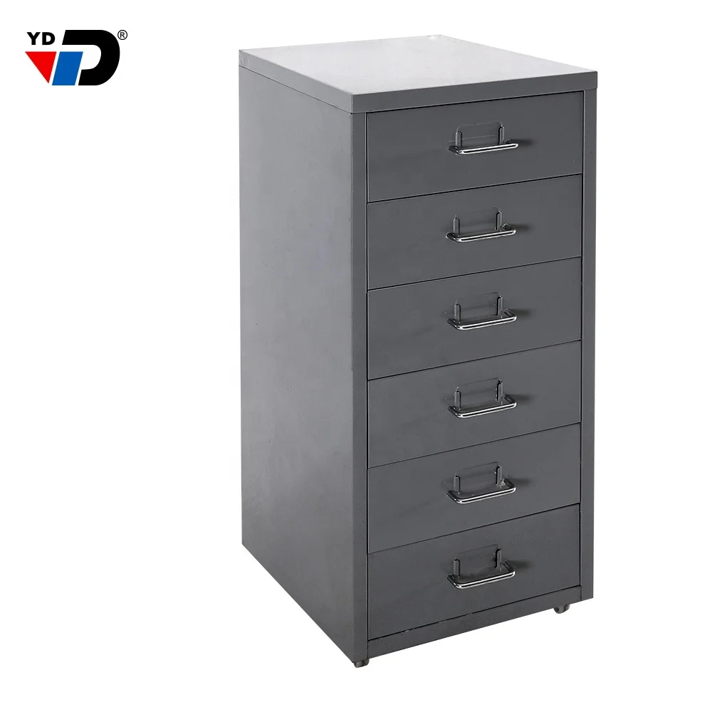 several drawers cabinet for workshop used also home steel furniture