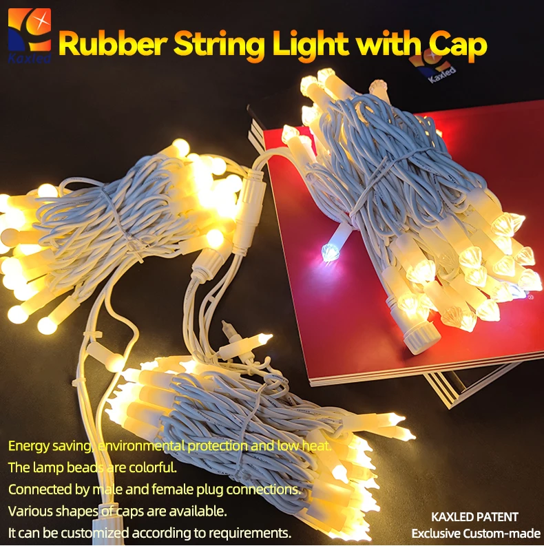 10M 100M Connectable Outdoor Waterproof Party Wedding Christmas Trees Garden Deco landscape Lighting LED Fairy String Lights