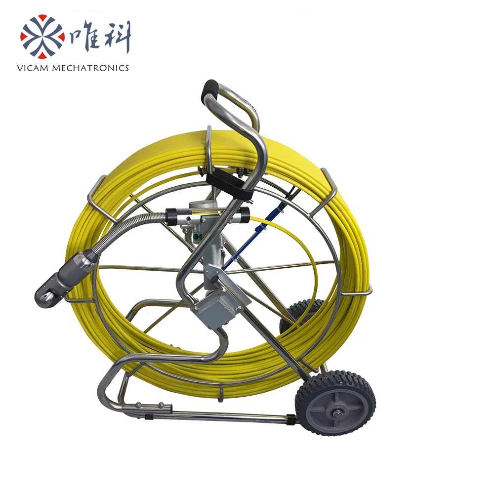 HD DVR Camera system battery powered pipe inspection robot for pipeline inspection