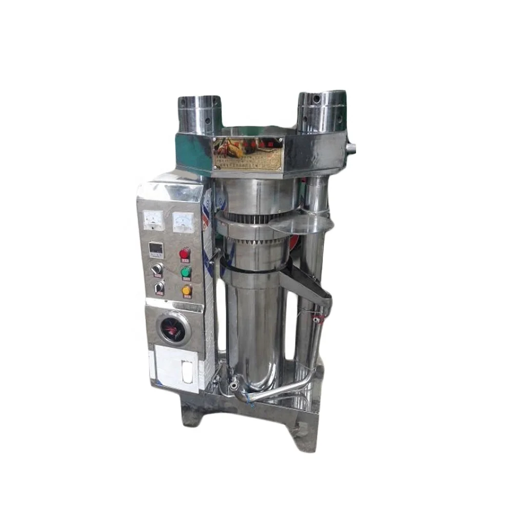 hydraulic cold oil press extraction pressing oil making machine oil presser