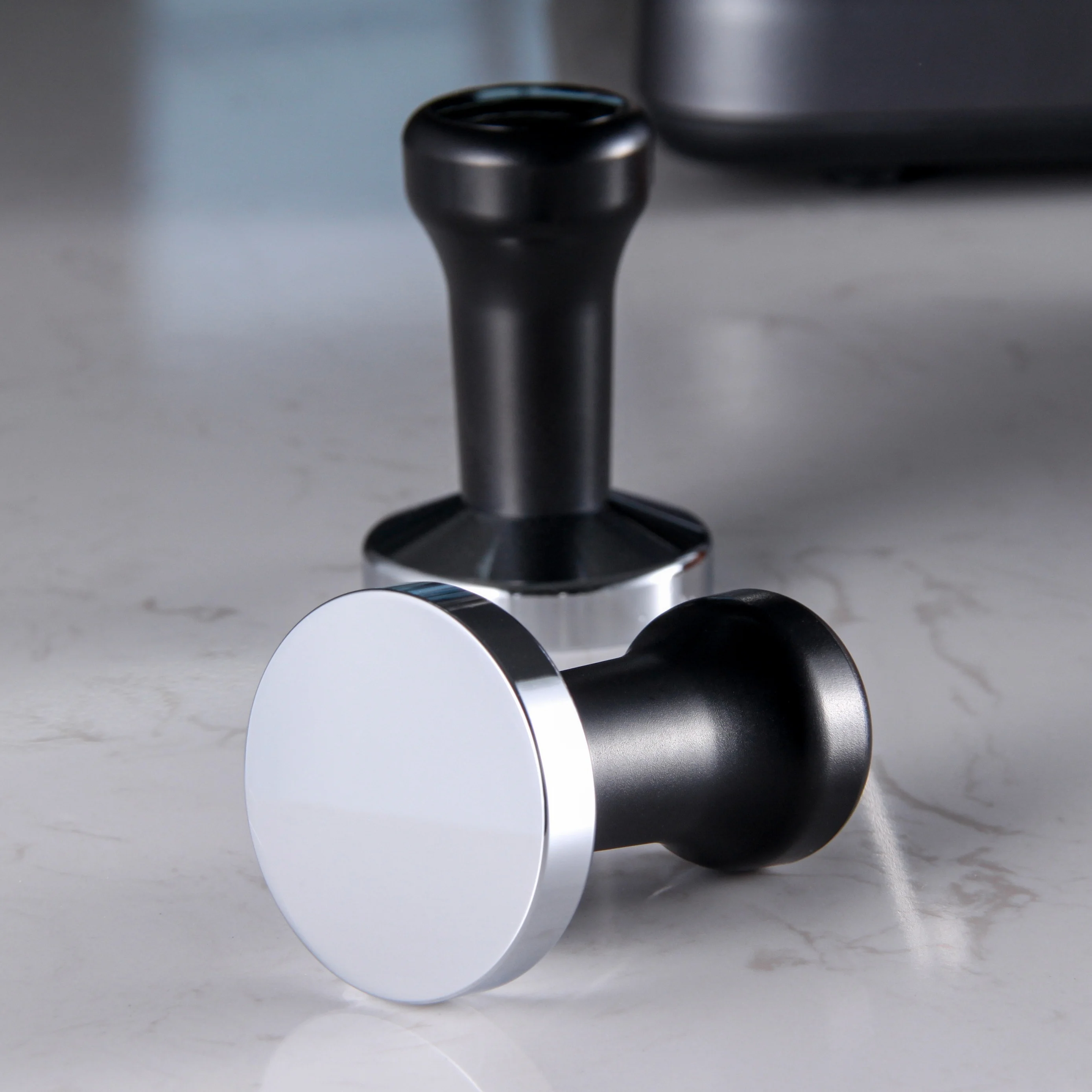 Special Hot Selling ABS plastic handle metal base 53mm coffee tamper for espresso coffee