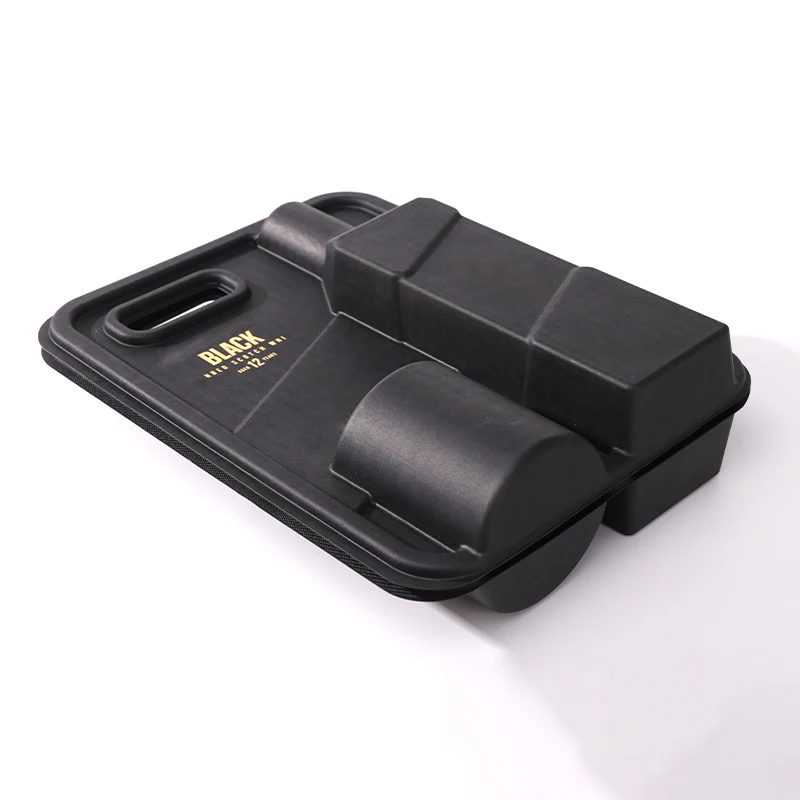 custom pulp container biodegradable Black wet press grinding tool used for packaging whiskey and wine