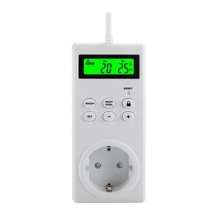 
Universal Temperature Control Switch Floor Heating Automatic Thermostat Socket Smart Temperature Controller Switch 