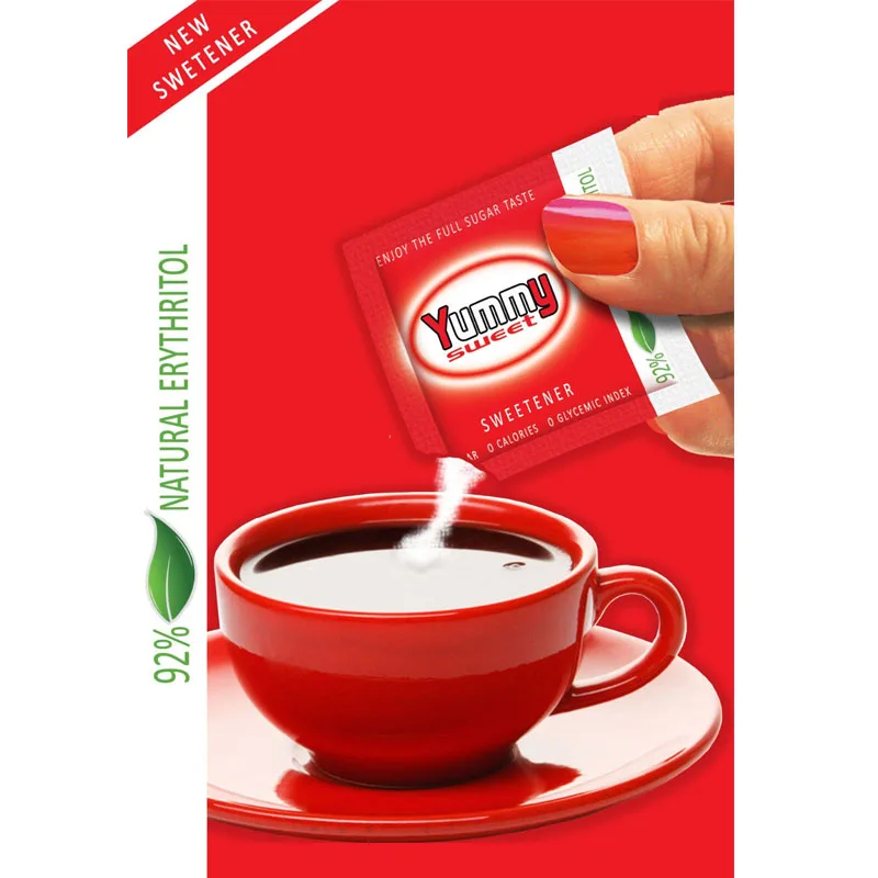 
Premium 92% Natural Sachet Sweetener For Coffe/Tea 