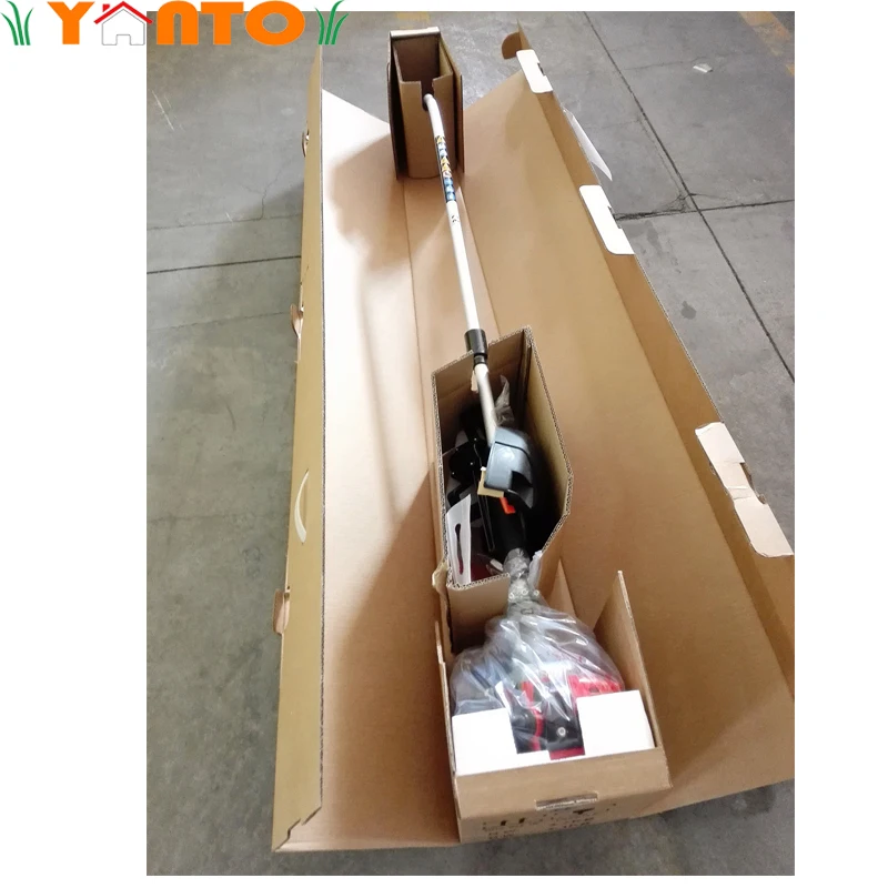 CG260E 25.4cc Gasoline 2 Stroke Trimmer Brush Cutter Grass Cutting Machine For Garden Machinery Tools