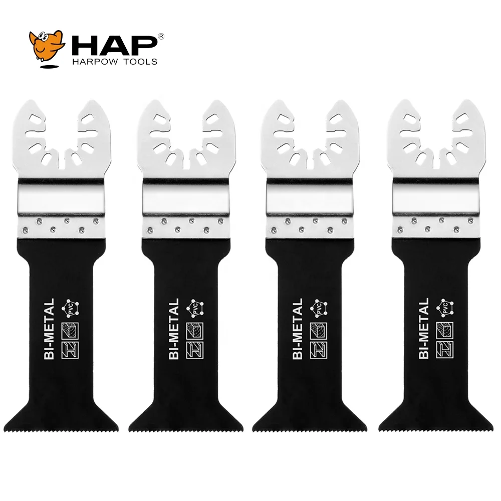 Multi Tool Blade Long Wood Metal Professional Bi-Metal Oscillating Multi Tool Blade For Cutting Wood with Nails Quick Change