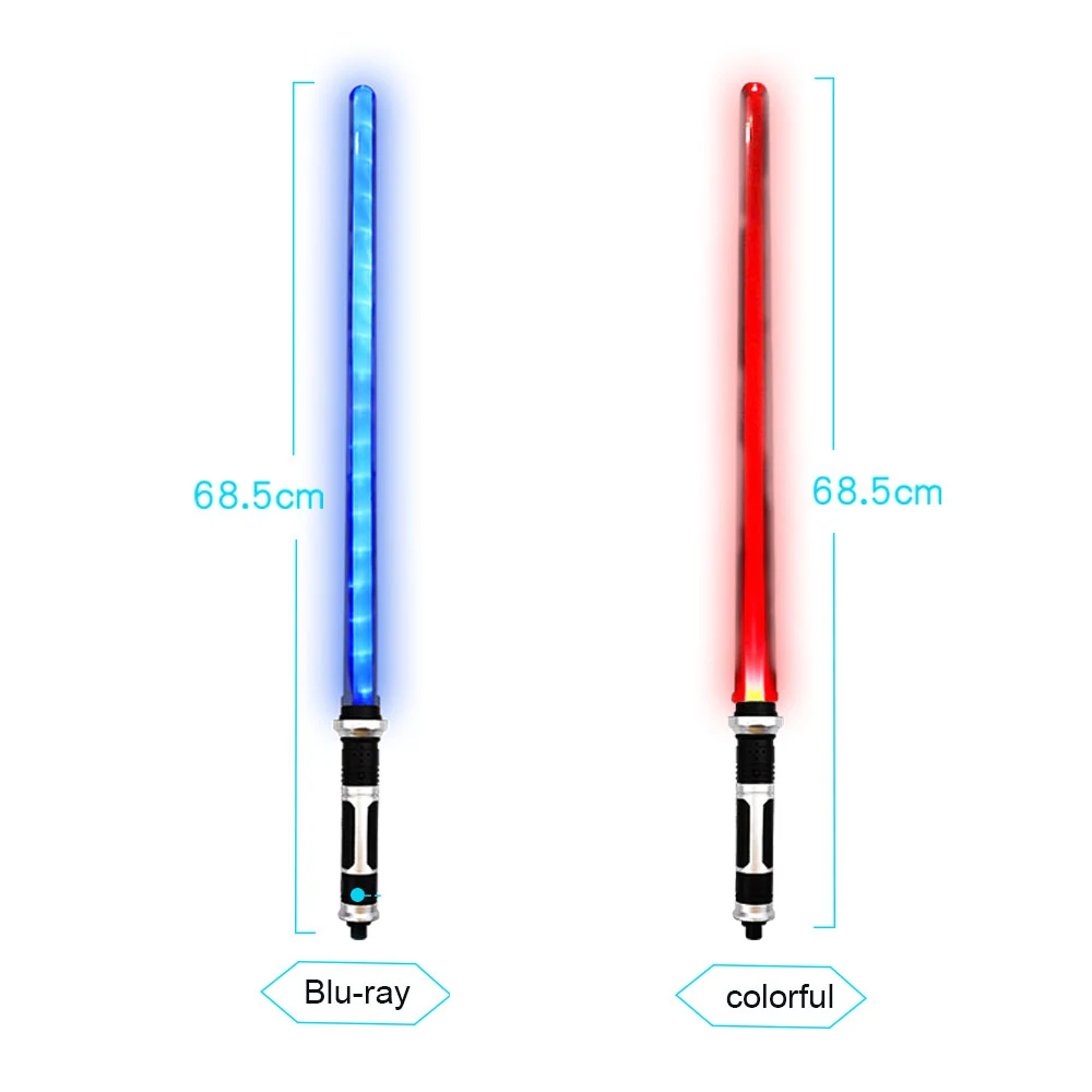HW Popular gift toys Sword One Piece colorful LED Swords kids Cosplay anime sword