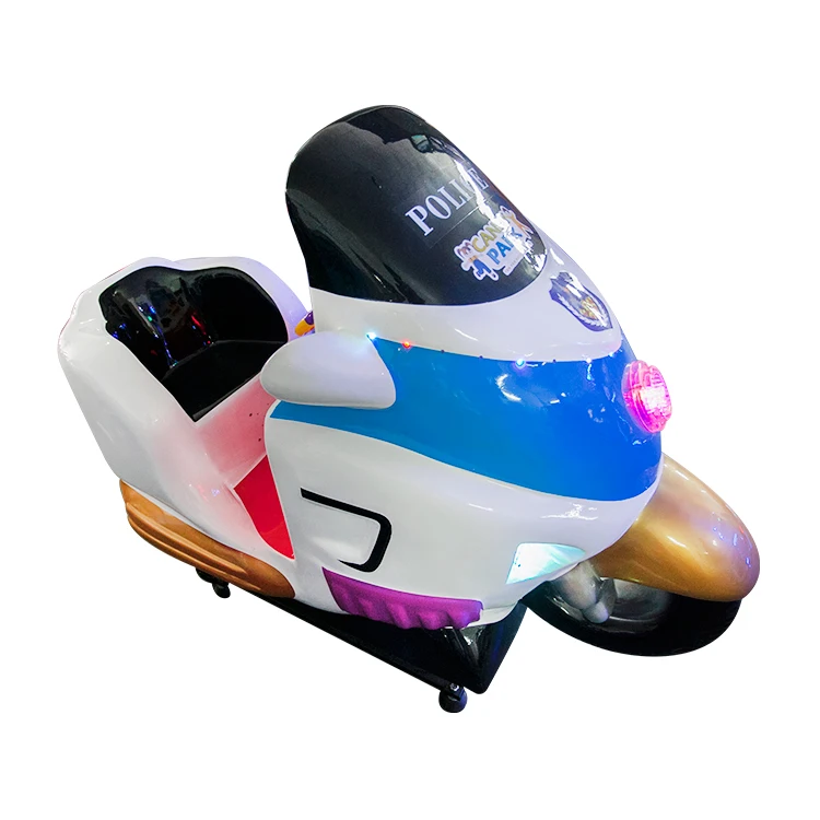 Colorful fun indoor children amusement entertainment amusement  video gaming machines coin operated games swing for kids