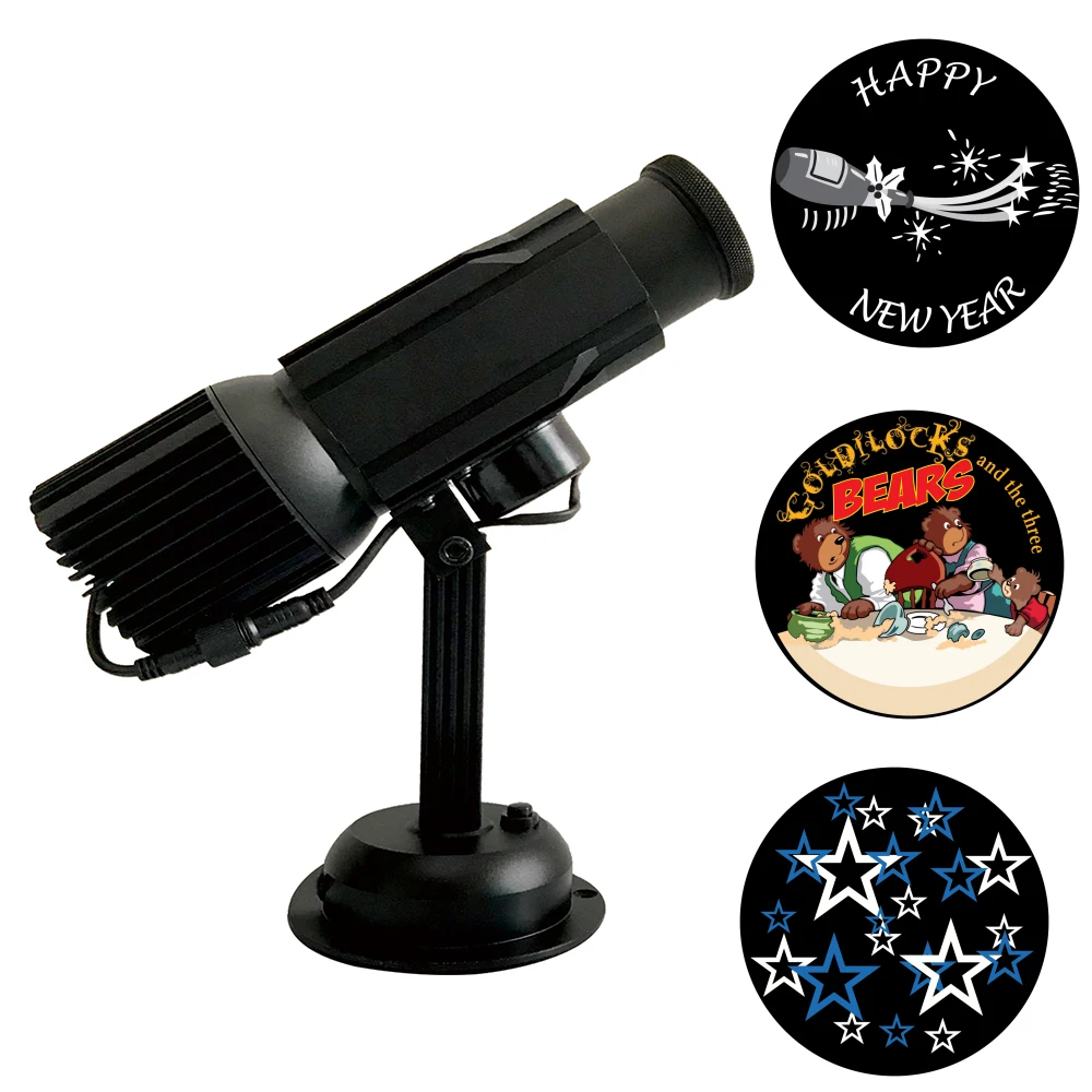 15 w 25W 35W 50W 3 to 10m image led gobo projector